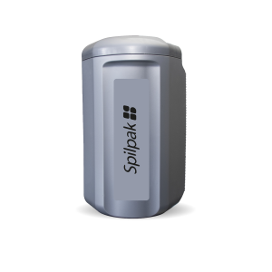 Spilpak Paper Wipe Dispenser - Platinum